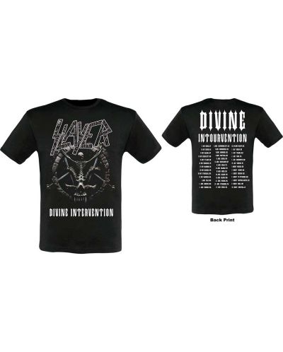 Тениска Rock Off Slayer - Divine Intervention 2014 Dates - 1