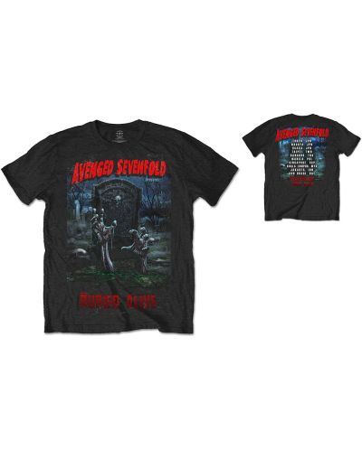 Тениска Rock Off Avenged Sevenfold - Buried Alive Tour 2012 - 1
