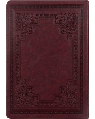 Тефтер Victoria's Journals Old Book - В6, 128 листа, бургунди - 2