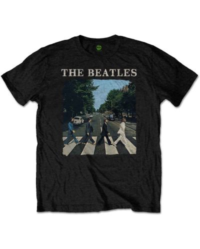 Тениска Rock Off The Beatles - Abbey Road & Logo ( Pack) - 1
