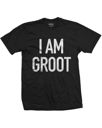 Тениска Rock Off Marvel Comics - Guardians of the Galaxy Vol.2 I Am Groot Text - 1