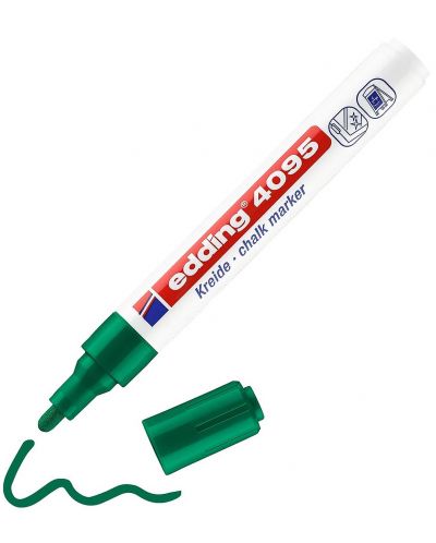 Тебеширен маркер Edding 4095 - Зелен - 1