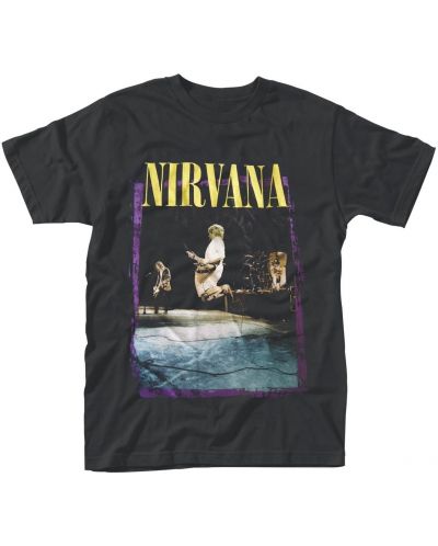 Тениска Plastic Head Music: Nirvana - Stage Jump - 1