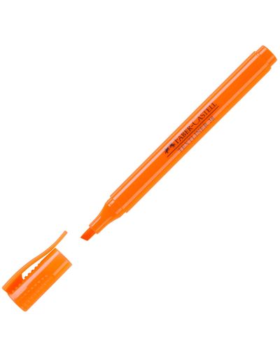 Текст маркер Faber-Castell Slim 38 - Оранжев - 1
