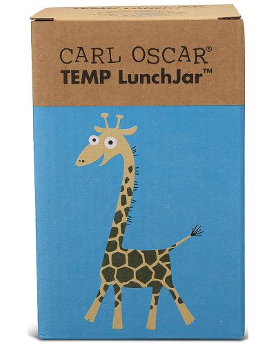 Термо кoнтейнер за храна Carl Oscar - 300 ml, жирафче - 2