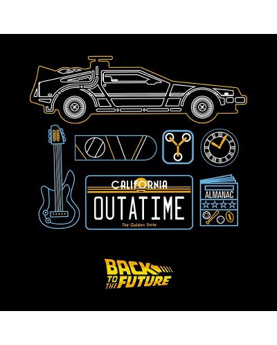 Тениска ABYstyle Movies: Back to the Future - DeLorean - 2