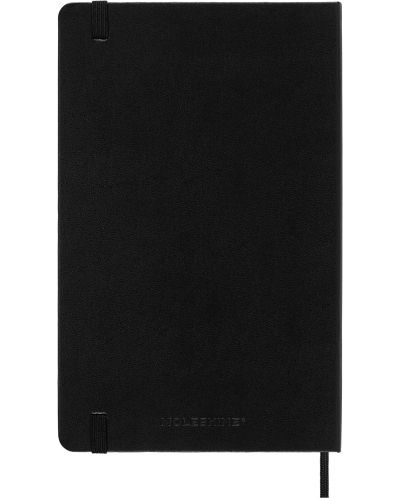 Тефтер с твърди корици Moleskine Classic Extra - Черен, комбинирани страници - 3