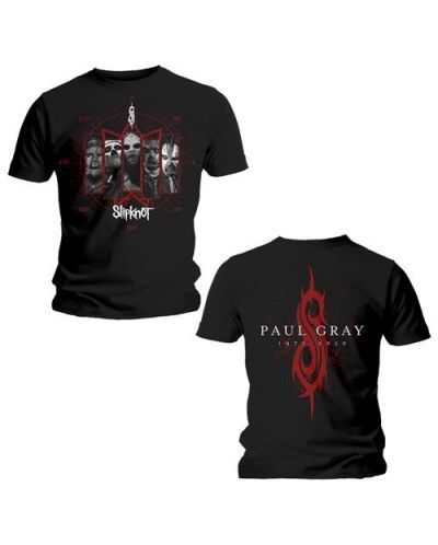 Тениска Rock Off Slipknot - Paul Gray - 1