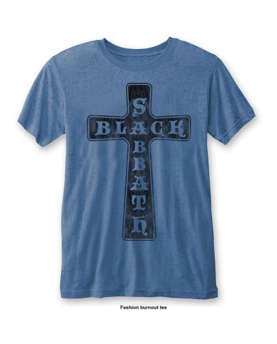 Тениска Rock Off Black Sabbath Fashion - Vintage Cross - 1