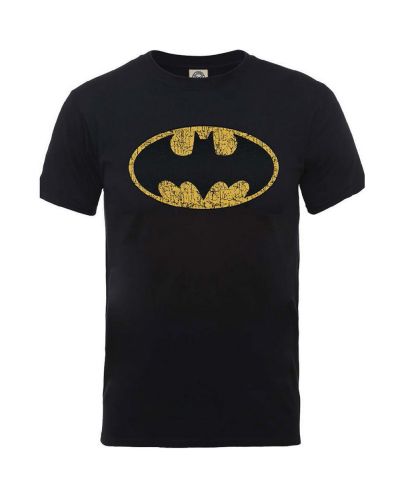 Тениска Rock Off DC Comics - Originals Batman Crackle Logo