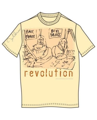 Тениска Rock Off John Lennon - Revolution - 1