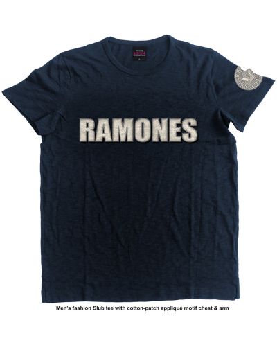 Тениска Rock Off Ramones Fashion - Logo & Presidential Seal - 1