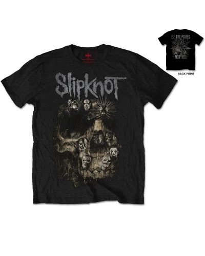 Тениска Rock Off Slipknot - Skull Group - 1