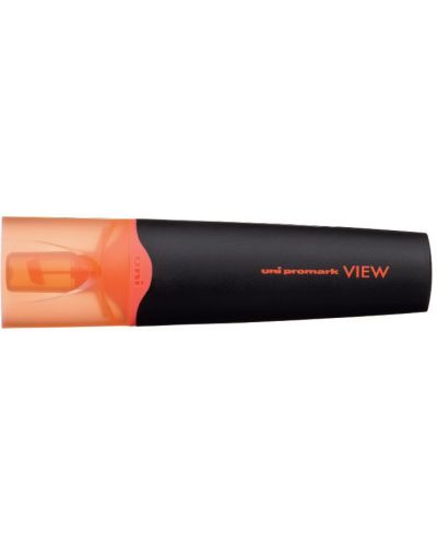 Текст маркер Uni Promark View - USP-200, 5 mm, флуоресцентно оранжев - 1