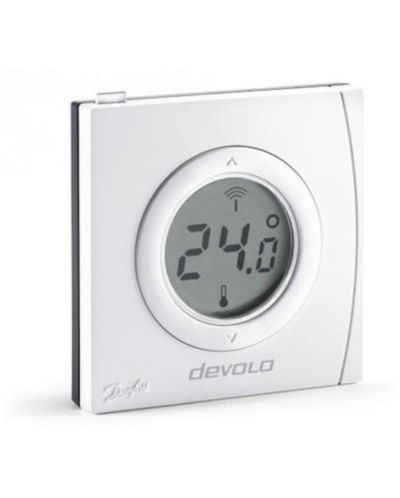 Термостат за стая devolo - 09810, Z-Wave, бял - 1