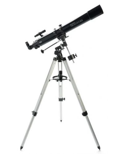 Телескоп Celestron - PowerSeeker 80 EQ, 80/900, черен - 2