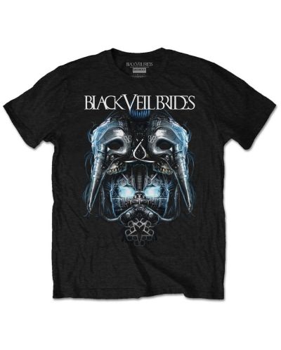Тениска Rock Off Black Veil Brides - Metal Mask ( Pack) - 1