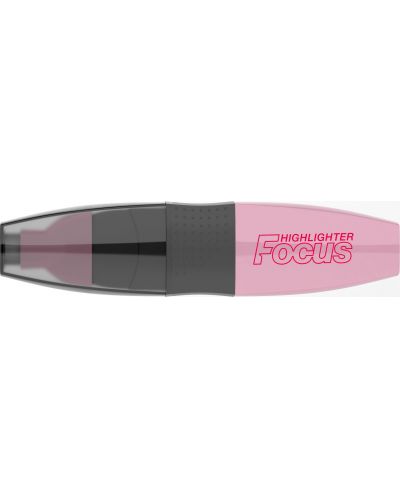 Текст маркер Ico Focus - пастелно розов - 1