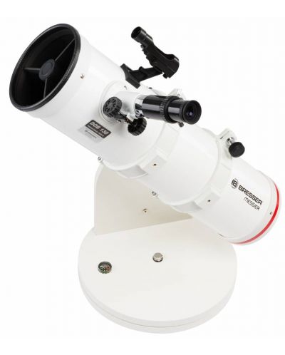 Телескоп Bresser - Messier, 5", Dobson, бял/черен - 2