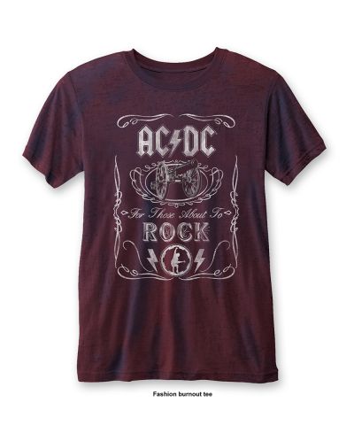 Тениска Rock Off AC/DC Fashion - Cannon Swig - 1