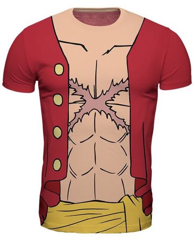Тениска ABYstyle Animation: One Piece - Luffy Torso - 1