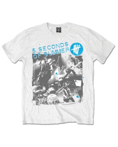 Тениска Rock Off 5 Seconds of Summer - Live Collage - 1