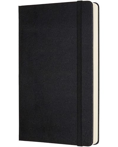 Тефтер с твърди корици Moleskine Classic Dotted Expanded Version - Черен, страници на точки - 2