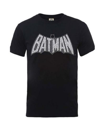 Тениска Rock Off DC Comics - Originals Batman Retro Crackle Logo - 1