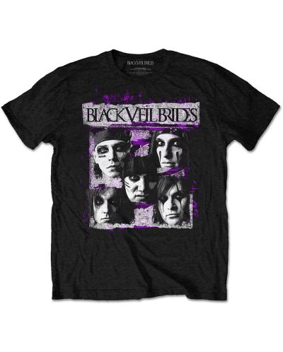 Тениска Rock Off Black Veil Brides - Grunge Faces - 1