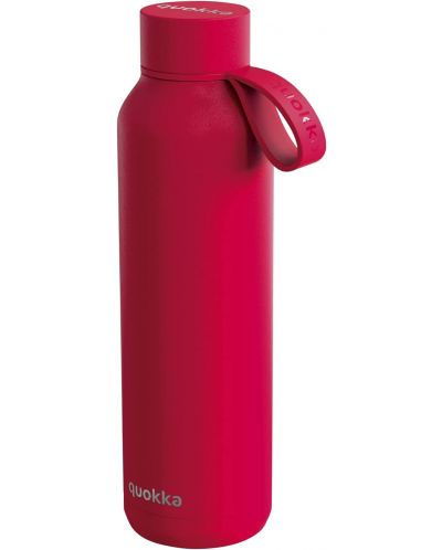 Термобутилка Quokka Solid - Cherry Red, 630 ml - 1