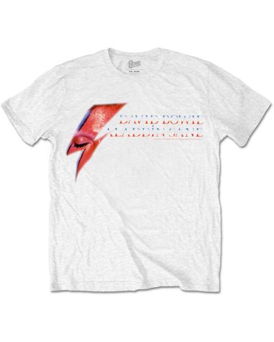 Тениска Rock Off David Bowie - Aladdin Sane Eye Flash - 1