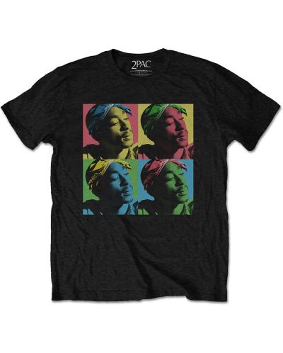 Тениска Rock Off Tupac - Pop Art - 1