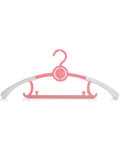 Телескопична закачалка за дрехи Cangaroo - Trendy, розов - 1