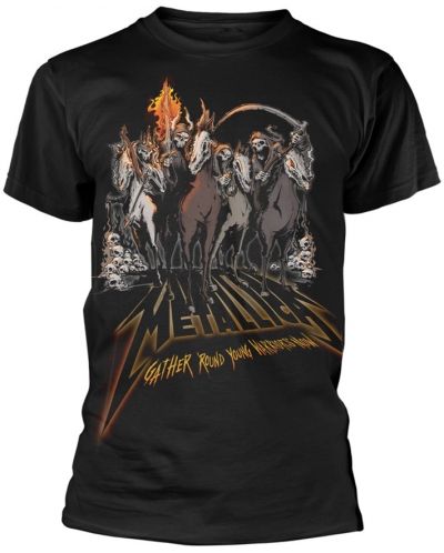Тениска Plastic Head Music: Metallica - Horsemen (40th Anniversary) - 1