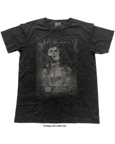 Тениска Rock Off David Bowie Fashion - Live - 1