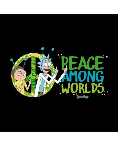 Тениска ABYstyle Animation: Rick and Morty - Peace Among Worlds - 2