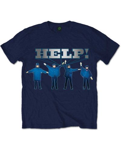 Тениска Rock Off The Beatles - Help! - 1