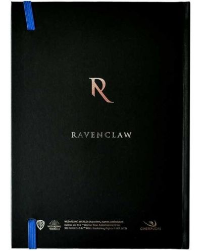 Тефтер с книгоразделител CineReplicas Movies: Harry Potter - Ravenclaw, формат А5 - 5