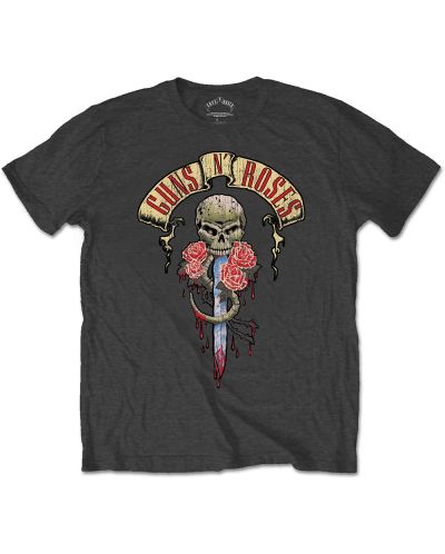 Тениска Rock Off Guns N' Roses - Dripping Dagger - 1