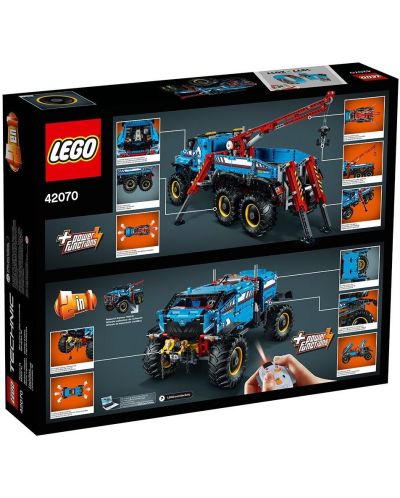 Конструктор Lego Technic - Влекач всъдеход 6x6 (42070) - 6