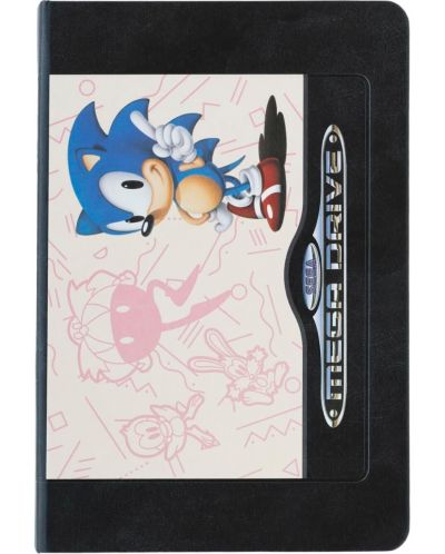 Тефтер Erik Games: Sonic the Hedgehog - Cartridge, формат A5 - 1