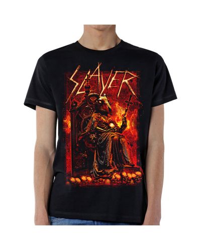Тениска Rock Off Slayer - Goat Skull - 1