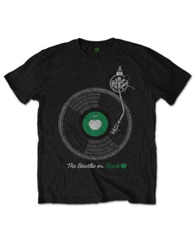 Тениска Rock Off The Beatles - Apple Turntable - 1