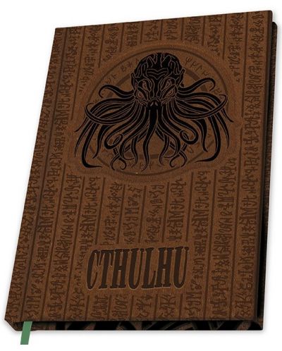 Тефтер ABYstyle Books: Cthulhu - Great Old Ones, формат А5 - 1