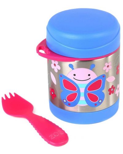 Термо контейнер за храна Skip Hop Zoo - 325 ml, пеперуда - 2