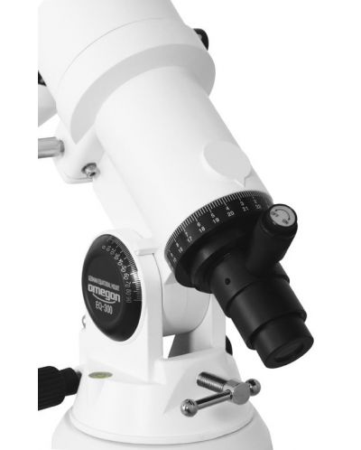 Телескоп Omegon - Maksutov Advanced MC 152/1900 EQ-500, черен/бял - 6