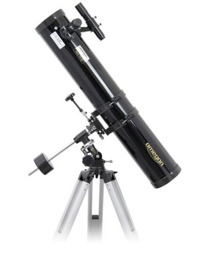 Телескоп Omegon - N 114/900 EQ-1, черен - 2