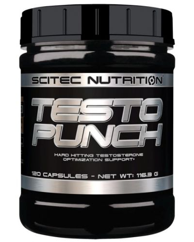 Testo Punch, 120 капсули, Scitec Nutrition - 1