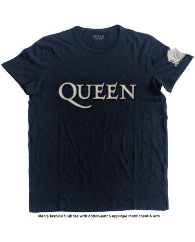 Тениска Rock Off Queen Fashion - Logo & Crest - 1