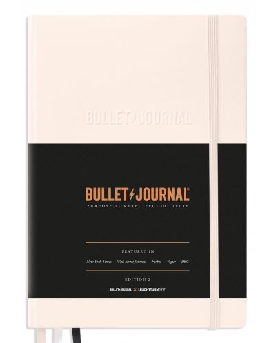 Тефтер Leuchtturm1917 Bullet Journal - Edition 2, А5, розов - 1
